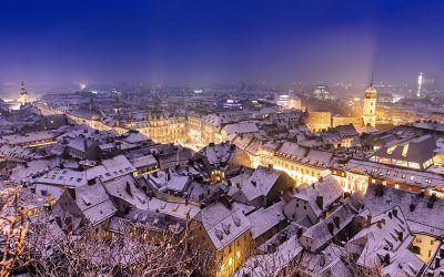 Snow in Graz