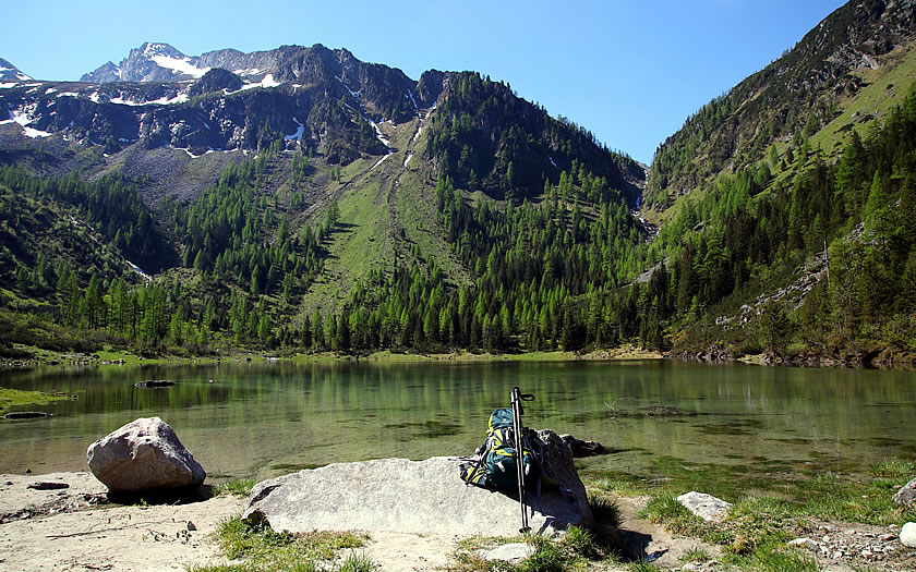 The Schödersee in the Hohe Tauern National Park.