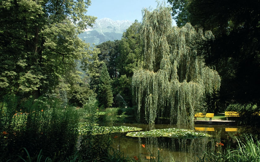 The Imperial Gardens in Innsbruck