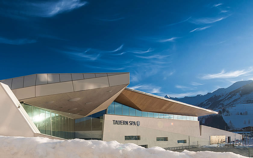 The Tauern Spa complex in Kaprun