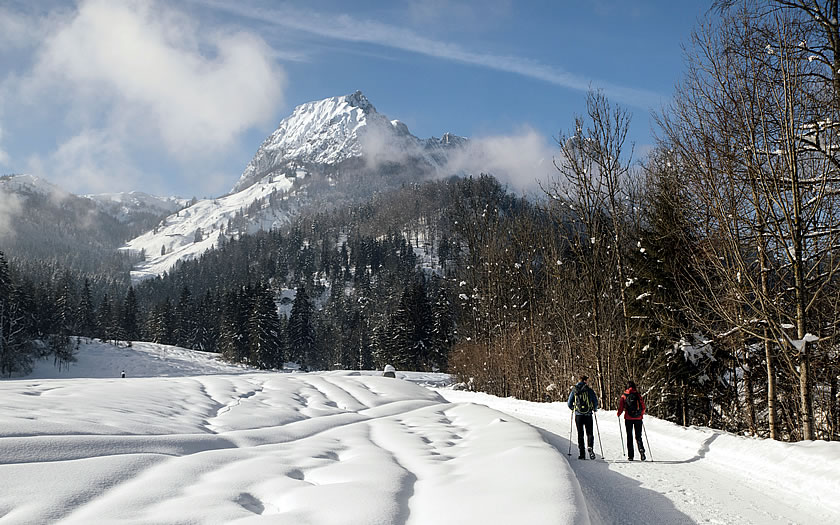 Winter walking in the Kitzbühel Alps