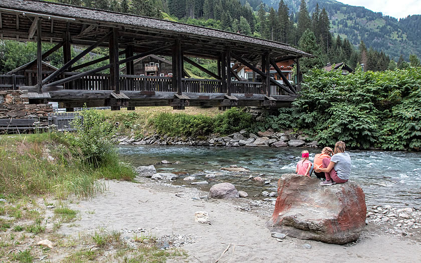 River in the Defereggen valley