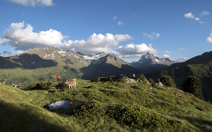 The Berggeistweg in St Anton am Arlberg
